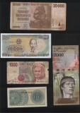 Set 5 bancnote de prin lume adunate (cele din imagini) #73, Africa