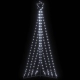 VidaXL Pom de Crăciun LED 339 LED-uri Alb Rece 187 cm
