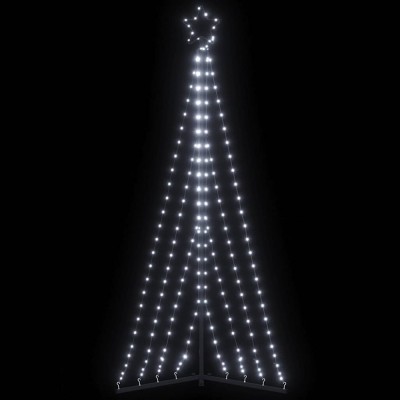 Pom de Crăciun LED 339 LED-uri Alb Rece 187 cm foto