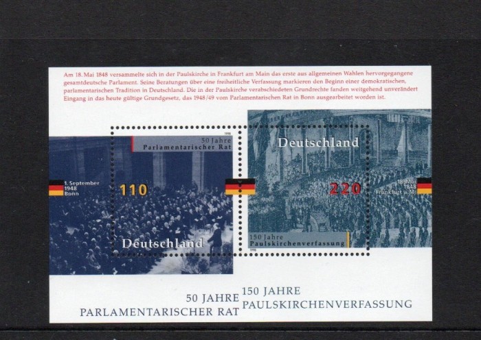 Germania 1998 - Parlamentul, colita neuzata
