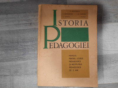 Istoria pedagogiei de St.Barsanescu,S.Cernichevici,etc foto