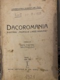 Dacoromania nr.1, 1920-1921 AN I Buletinul Muzeului limbei rom&acirc;n Sextil Puscariu