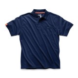 Poloko&scaron;eľa Scruffs Eco Worker Polo - modr&eacute;, Echipamente de protecție mărimea XL(11)