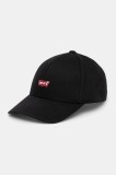 Levi&#039;s sapca culoarea negru, cu imprimeu