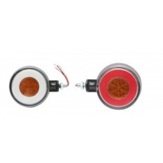 Lampa semnalizare cu neon oglinda-pablo Rosu-Alb FR0332RW