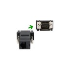 Extensie video VGA tata la CAT5 CAT6 RJ45 Adaptor cablu