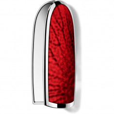 GUERLAIN Rouge G de Guerlain Double Mirror Case carcasă pentru ruj cu oglinda mica Red Vanda (Red Orchid Collection)