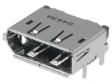 Conector soclu DisplayPort 1.0, SMT, 20 pini, 90&deg;