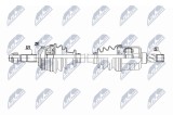 Planetara Opel Corsa B 1994-, Corsa C 2000-, Combo 2001-, Tigra 2004-; partea stanga, cutie viteze manuala; 26076892; NTY, aftermarket
