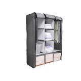 Dulap Sifonier LGSZ-04 Gri Metal Tesatura 165x125x45 cm