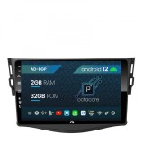 Cumpara ieftin Navigatie Toyota RAV4 (2006-2013), Android 12, P-Octacore 2GB RAM + 32GB ROM, 9 Inch - AD-BGP9002+AD-BGRKIT096