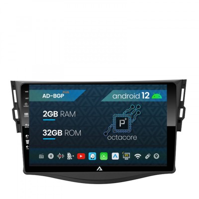 Navigatie Toyota RAV4 (2006-2013), Android 12, P-Octacore 2GB RAM + 32GB ROM, 9 Inch - AD-BGP9002+AD-BGRKIT096 foto