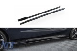 Aditive Maxton Design versiunea 1 potrivite pentru BMW Seria 5 G60 cu pachet M dupa 2023, lac negru Performance AutoTuning
