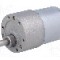 Motor DC, 6...12V DC, 5.5A, 200rot./min, POLOLU, 9.7:1 METAL GEARMOTOR 25DX63L MM HP 6V W