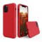 Husa din Silicon Soft compatibila cu iPhone 11 Pro Max, Rosu