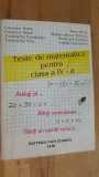 Teste de matematica pentru clasa a 4-a - Crauciuc Maria, Crauciuc Mihai