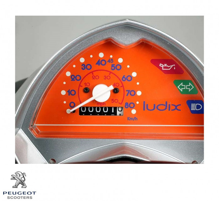 Bord (ceas km) original Peugeot Ludix 10 Trend - Ludix 12 - Ludix 14 - Ludix 14 Elegance - Ludix 14 Pro 2T 50cc