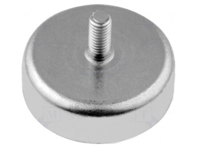 Magnet Fix Ferită 40N &amp;Oslash;25mm Filet M4 foto