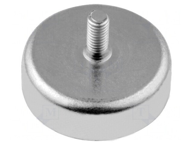 Magnet Fix Ferită 40N &Oslash;25mm Filet M4