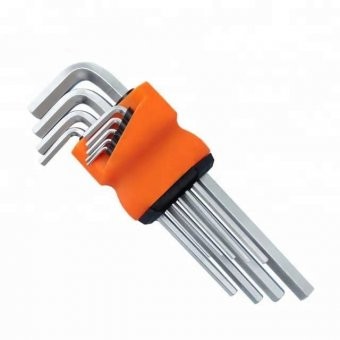 Set profesional 9 chei imbus, forma L, 1.5, 2, 2.5, 3, 4, 5, 6, 8, 10, Cr-V foto
