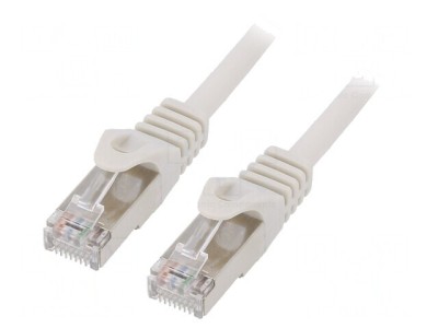 Patch Cord F/UTP Cat6 7,5m Gri RJ45 foto