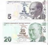 Turcia 5 &amp; 20 lire 2009 - 2013