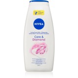 NIVEA Care &amp; Diamond gel de dus si baie 750 ml