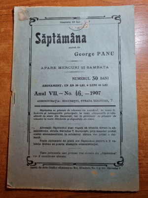 revista saptamana 23 iunie 1907-revolutia din franta foto