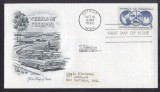 United States 1960 Cars Wheels of freedom FDC K.596