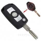 Carcasa cheie auto briceag cu 3 butoane BW-127 pentru transformat, compatibil BMW AllCars, AutoLux