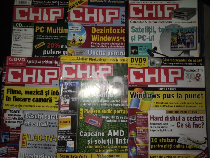 16 REVISTE CHIP 2007 ETC