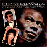Vinil Johnny Mathis And Natalie Cole &lrm;&ndash; Tribute To Nat King Cole (VG+)