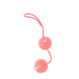 Bile Vaginale Cu Snur Marbilized Duo Balls, Roz