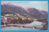 (G18) CARTE POSTALA AUSTRIA - INNSBRUCK, INNSBRUCKE MIT NORDKETTE,CIRCULATA 1911, Printata