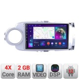 Navigatie Toyota Yaris 2010-2018 A-YARIS10 2+32 GB Android Waze USB Navigatie Internet Youtube Radio CarStore Technology