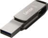 Lexar JumpDrive Dual Drive D400 Type-C/Type-C &amp; Type-A, up to 130MB/s read (USB 3.1) 256GB
