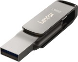 Lexar JumpDrive Dual Drive D400 Type-C/Type-C &amp; Type-A, up to 130MB/s read (USB 3.1) 256GB