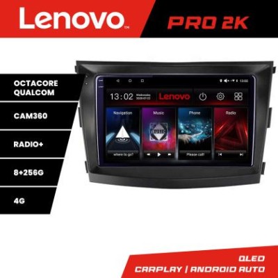 Navigatie SsangYong Tivoli 2015-2019 Android radio gps internet 8 core QLED 2K 8+256 360 Lenovo CarStore Technology foto