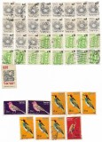 Israel - Marci diverse (42 buc.), 1962-1963 - valori obliterate