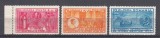 ROMANIA 1932 LP 99 AL IX lea CONGRES INTERNATIONAL ISTORIA MEDICINEI SERIE MNH