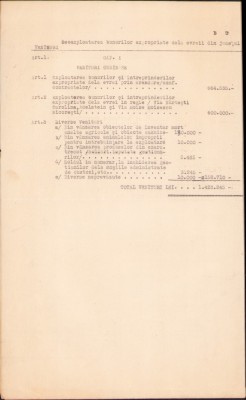 A2689N Buget pentru exploatarea bunurilor și &amp;icirc;ntreprinderilor expropriate de la evrei, județul Tecuci, 1941 foto
