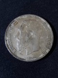 Belgia 1873 - 5 Franci - Monedă de argint #3, Europa