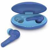 Casti True Wireless In-Ear Belkin Soundform Nano Kids PAC003BTBL, Bluetooth, Control Tactil, Waterproof IPX5 (Albastru)