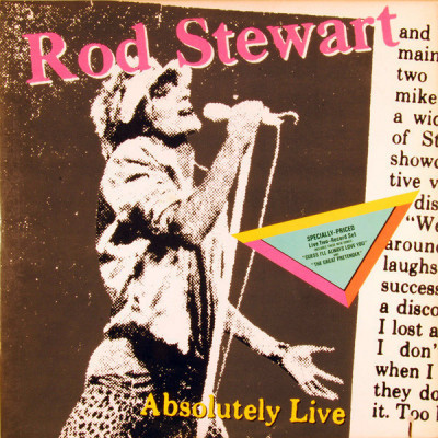 VINIL 2XLP Rod Stewart &amp;lrm;&amp;ndash; Absolutely Live (VG++) foto