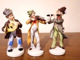 Muzicantii din Bremen, bibelou / figurina vintage din porțelan