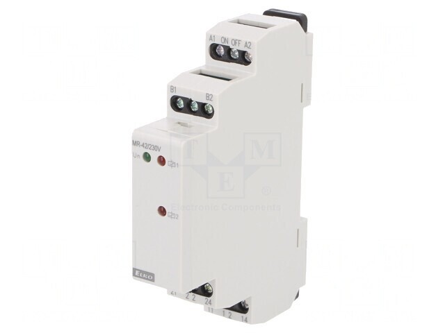 Releu DPDT 16A IP20 pentru Instalații Bistabile 230V