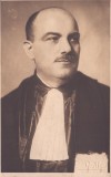 P1812N Judecător Ilie Gropșianu, 1932, Timișoara, cu nota sa olografă, studio Roth