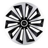 Set 4 capace roti Fox Gri-Negru R17 pentru gama auto Audi