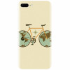 Husa silicon pentru Apple Iphone 7 Plus, Retro Bicycle Illustration