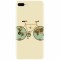 Husa silicon pentru Apple Iphone 7 Plus, Retro Bicycle Illustration